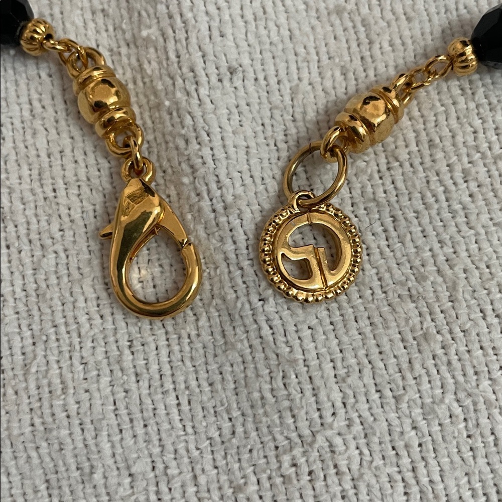 Vintage St. John Couture Opera Length Faceted Bead Necklace - Picture 6 of 6